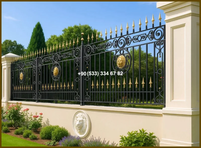 BAHÇE KORKULUKLARI-FERFORJE BAHÇE KORKULUKLARI-DUVAR KORKULUKLARI-DEMİR KORKULUKLARI