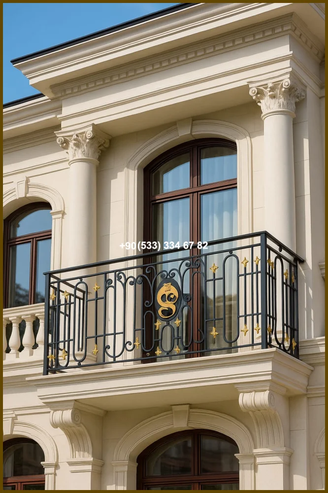 BALKON KORKULUK MODELLERİ-BALKON KORKULUK ÇEŞİTLERİ- FERFORJE BALKON KORKULUK
