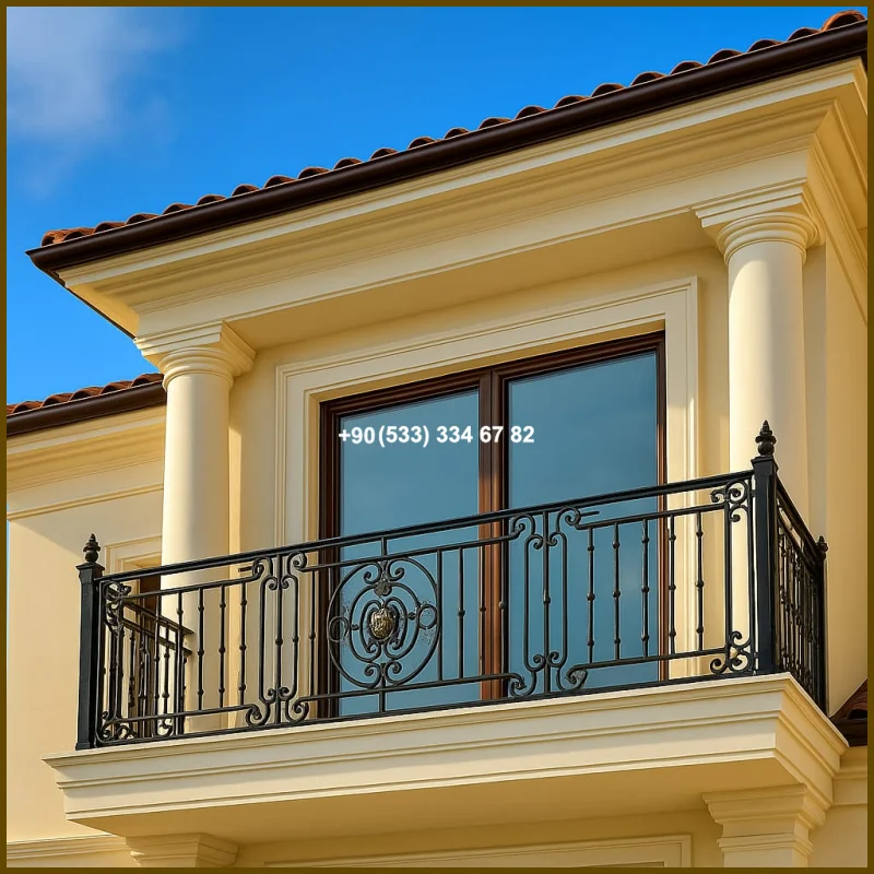 BALKON KORKULUK MODELLERİ-BALKON KORKULUK ÇEŞİTLERİ- FERFORJE BALKON KORKULUK